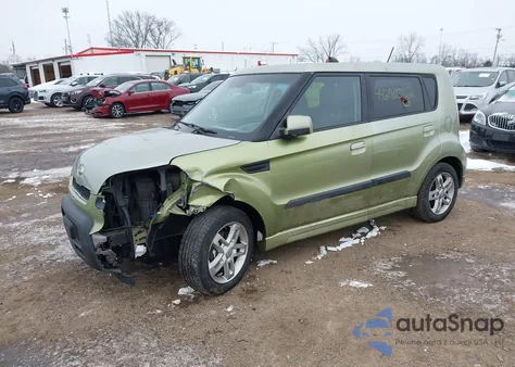 2010 Kia Soul + z USA, uszkodzony, nr VIN KNDJT2A21A7192335